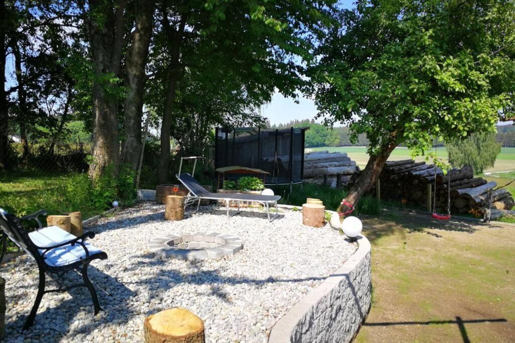 Charmantes Ferienhaeuschen Zwischen Muenchen Und Augsburg Ried  Exteriör bild